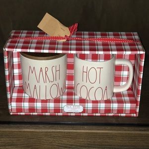 Rae Dunn Marshmallow and Hot Cocoa Set